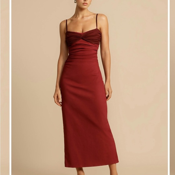 arcina ori Dresses & Skirts - Arcina Ori Kinsley Dress in Wine